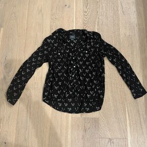 Anthropologie Cat Shirt Sz 12